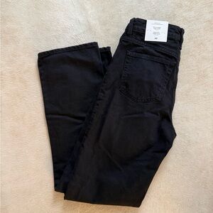 H&M Charcoal High-Waist Jeans
